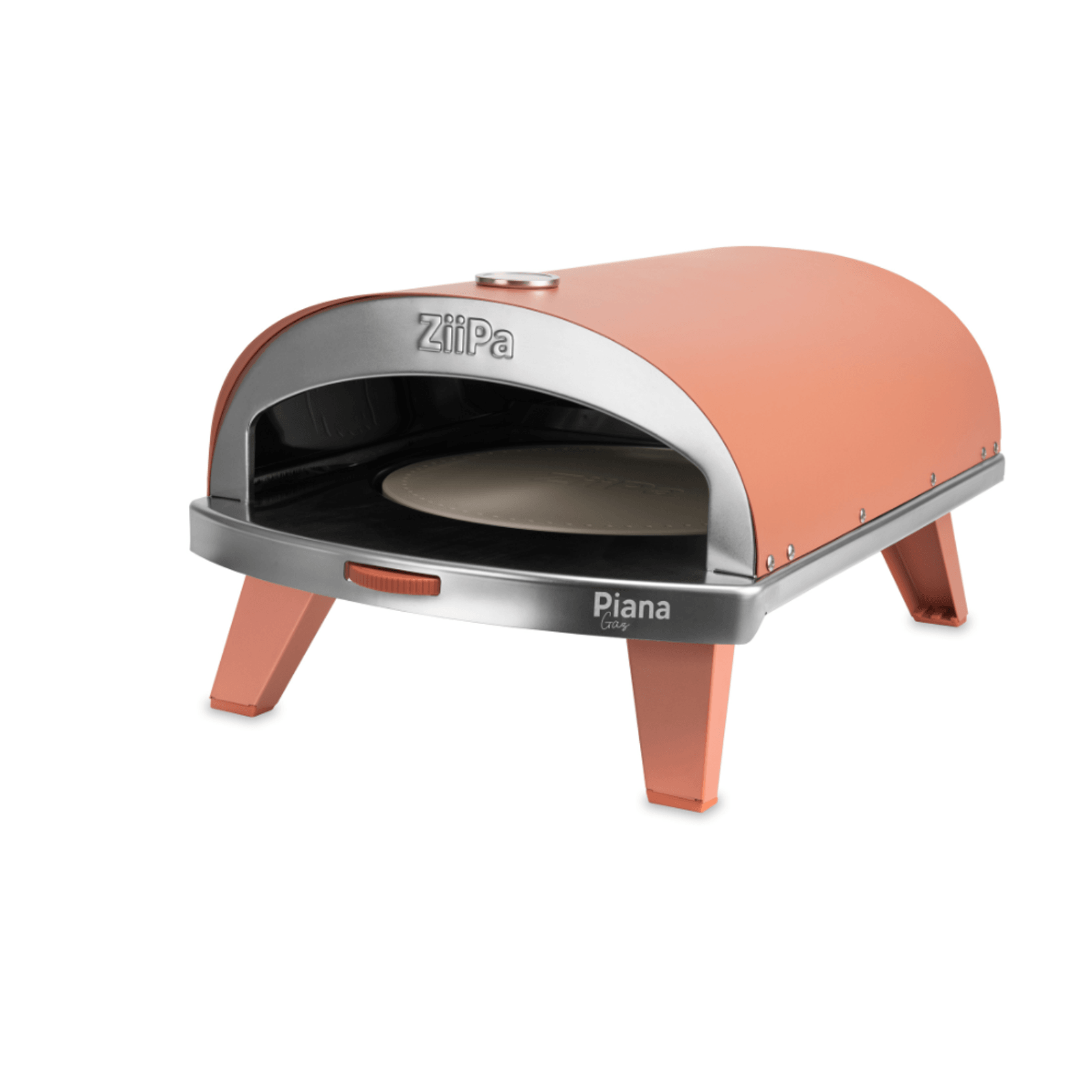 ZiiPa Piana Gas Fired Pizza Oven with Rotating Stone – Terracotta gallery detail image