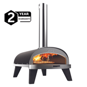 ZiiPa Piana Wood Pellet Pizza Oven with Rotating Stone – Charcoal/Charbon gallery detail image