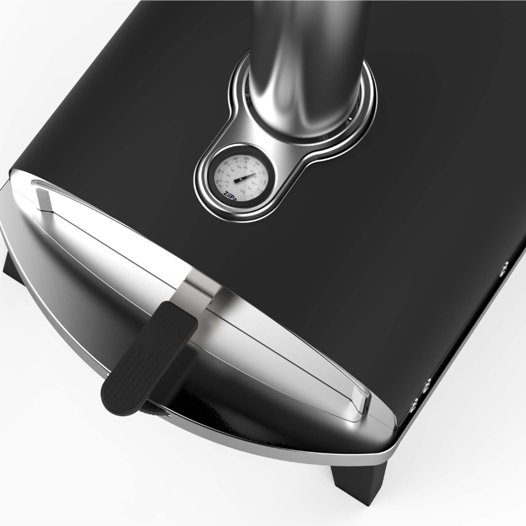 ZiiPa Piana Wood Pellet Pizza Oven with Rotating Stone – Charcoal/Charbon gallery detail image
