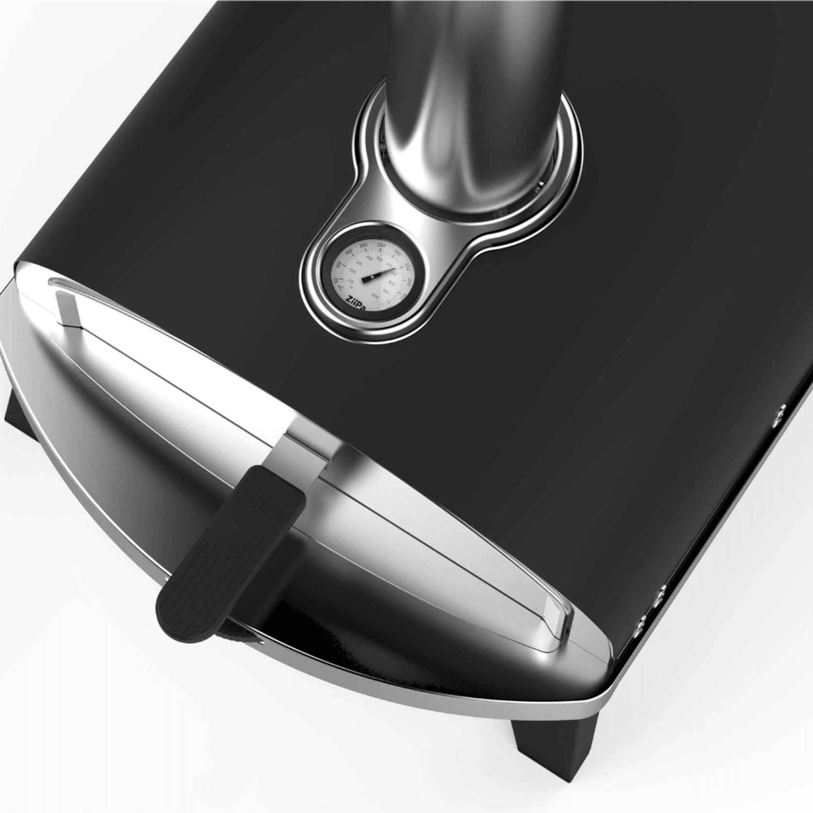 ZiiPa Piana Wood Pellet Pizza Oven with Rotating Stone – Charcoal/Charbon gallery detail image