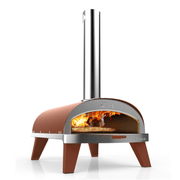 ZiiPa Piana Wood Pellet Pizza Oven with Rotating Stone – Terracotta gallery detail image
