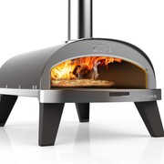 ZiiPa Piana Wood Pellet Pizza Oven with Rotating Stone – Slate/Ardoise gallery detail image