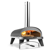 ZiiPa Piana Wood Pellet Pizza Oven with Rotating Stone – Slate/Ardoise gallery detail image