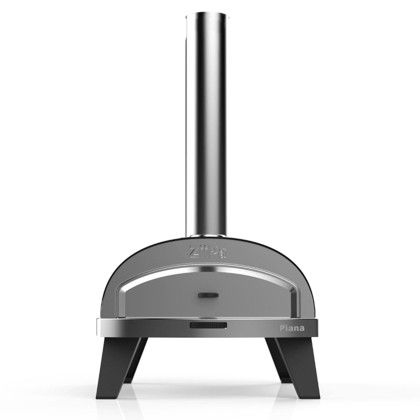 ZiiPa Piana Wood Pellet Pizza Oven with Rotating Stone – Slate/Ardoise gallery detail image