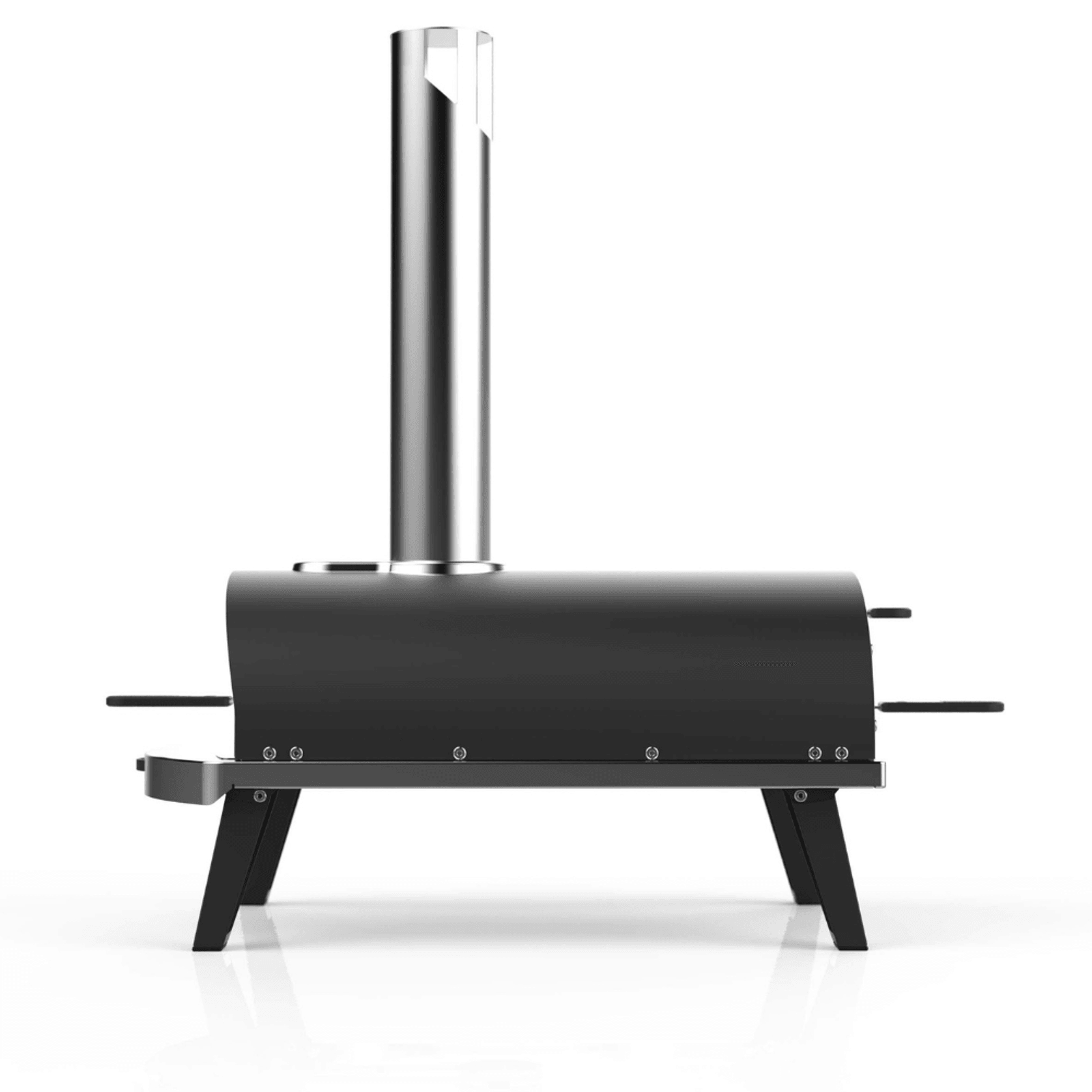 ZiiPa Piana Wood Pellet Pizza Oven with Rotating Stone – Slate/Ardoise gallery detail image