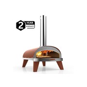 ZiiPa Piana Wood Pellet Pizza Oven with Rotating Stone – Terracotta gallery detail image