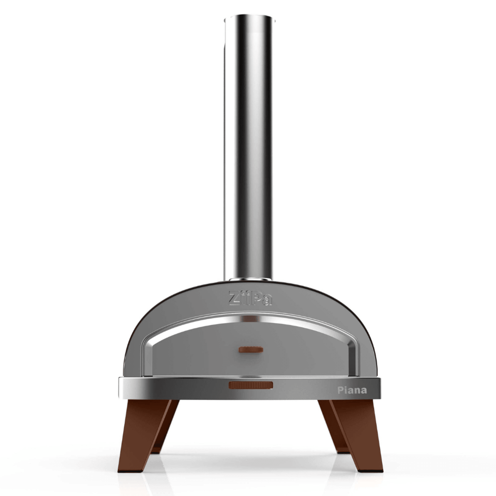ZiiPa Piana Wood Pellet Pizza Oven with Rotating Stone – Terracotta gallery detail image