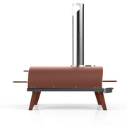 ZiiPa Piana Wood Pellet Pizza Oven with Rotating Stone – Terracotta gallery detail image