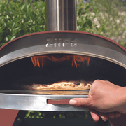 ZiiPa Piana Wood Pellet Pizza Oven with Rotating Stone – Terracotta gallery detail image