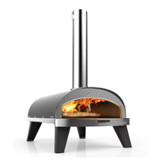 ZiiPa Piana Wood Pellet Pizza Oven with Rotating Stone – Slate/Ardoise gallery detail image