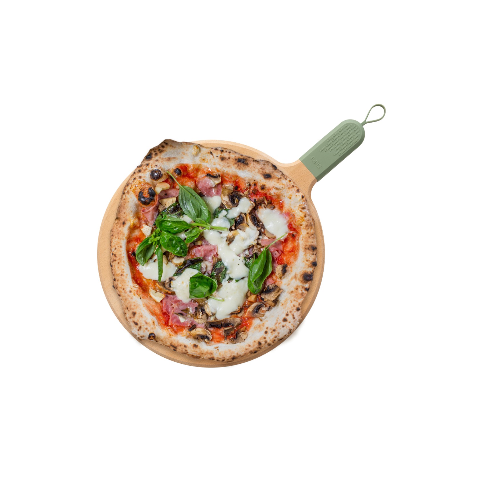 ZiiPa Sora Beech Pizza Serving Board 31cm – Eucalyptus gallery detail image