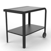 ZiiPa Vallone Garden Trolley with Shelf – Charcoal/Charbon gallery detail image