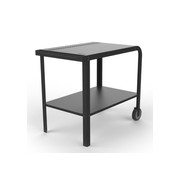 ZiiPa Vallone Garden Trolley with Shelf – Charcoal/Charbon gallery detail image