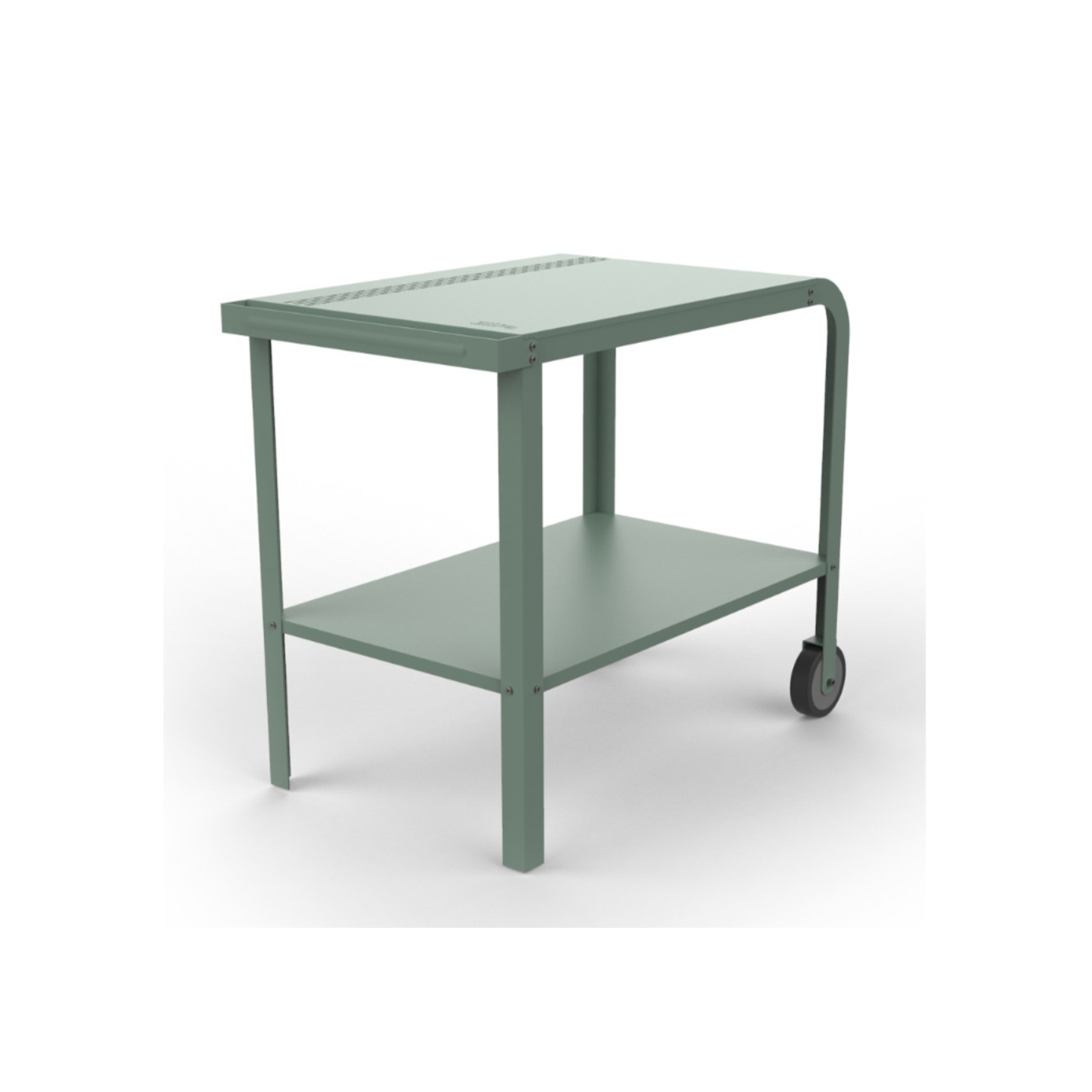 ZiiPa Vallone Garden Trolley with Shelf – Eucalyptus gallery detail image