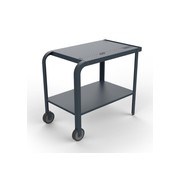 ZiiPa Vallone Garden Trolley with Shelf – Slate/Ardoise gallery detail image