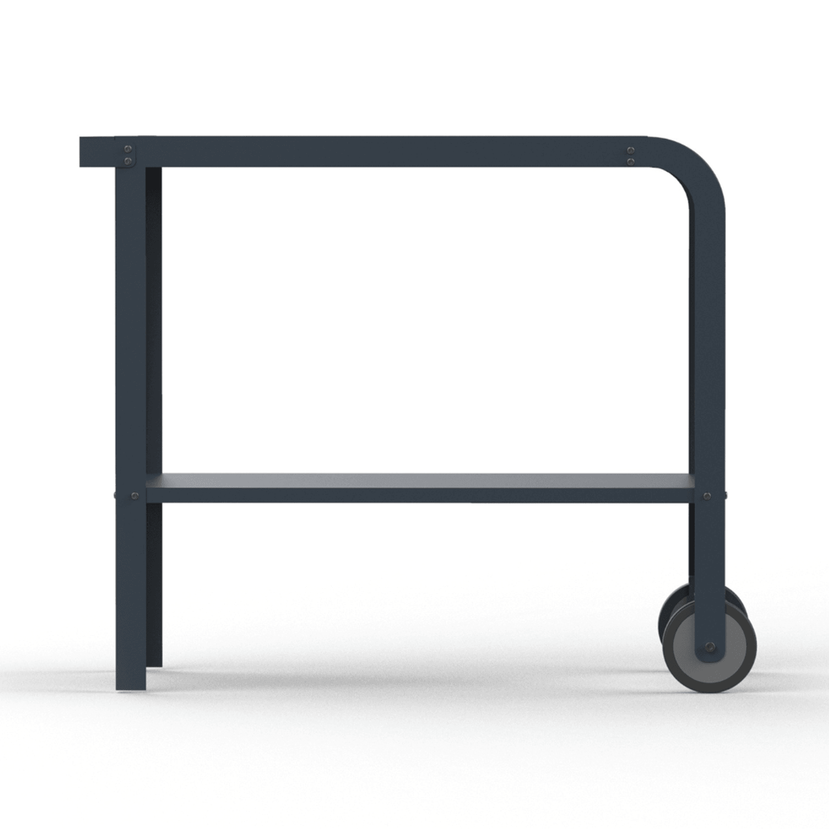 ZiiPa Vallone Garden Trolley with Shelf – Slate/Ardoise gallery detail image
