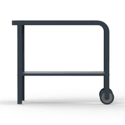 ZiiPa Vallone Garden Trolley with Shelf – Slate/Ardoise gallery detail image