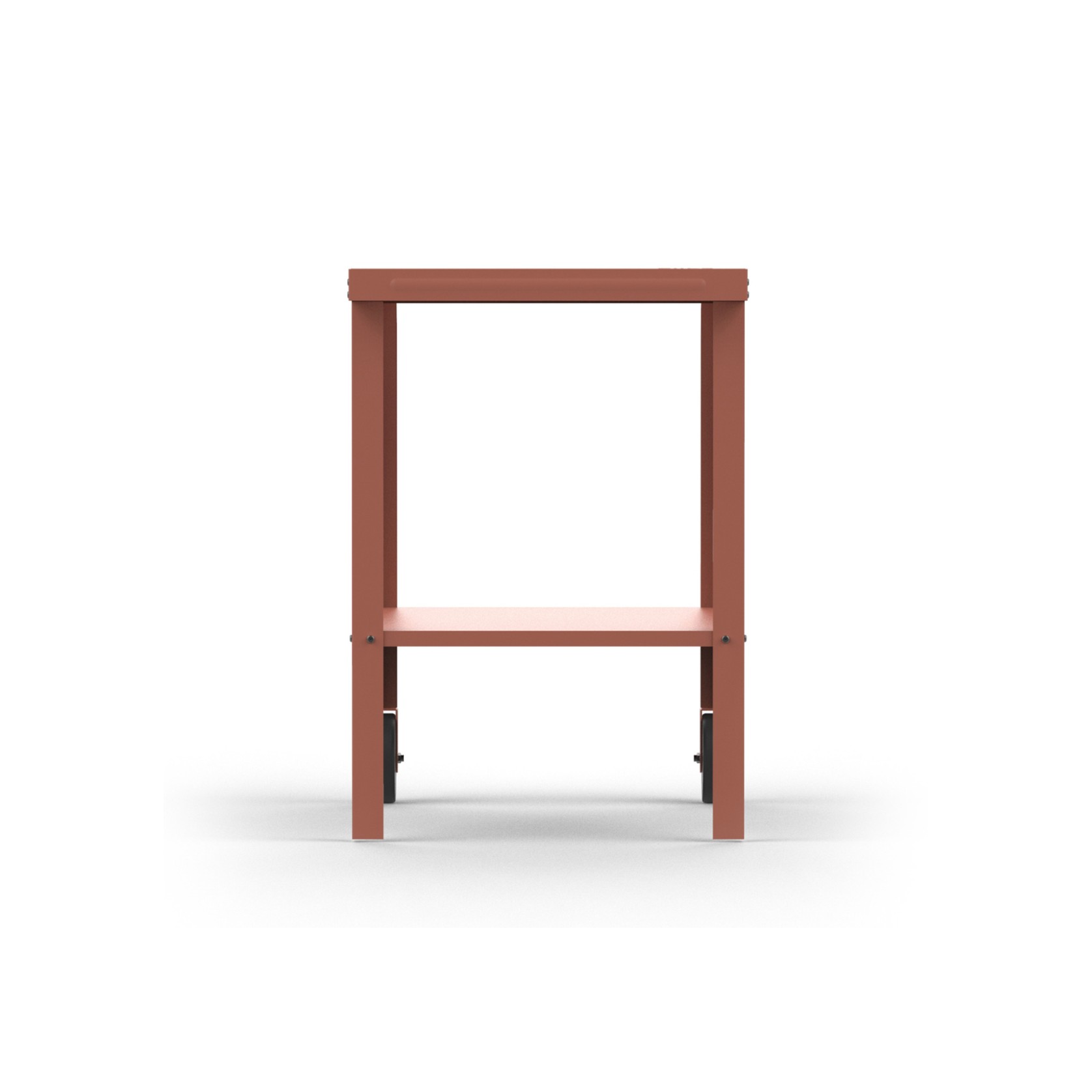 ZiiPa Vallone Garden Trolley with Shelf – Terracotta gallery detail image