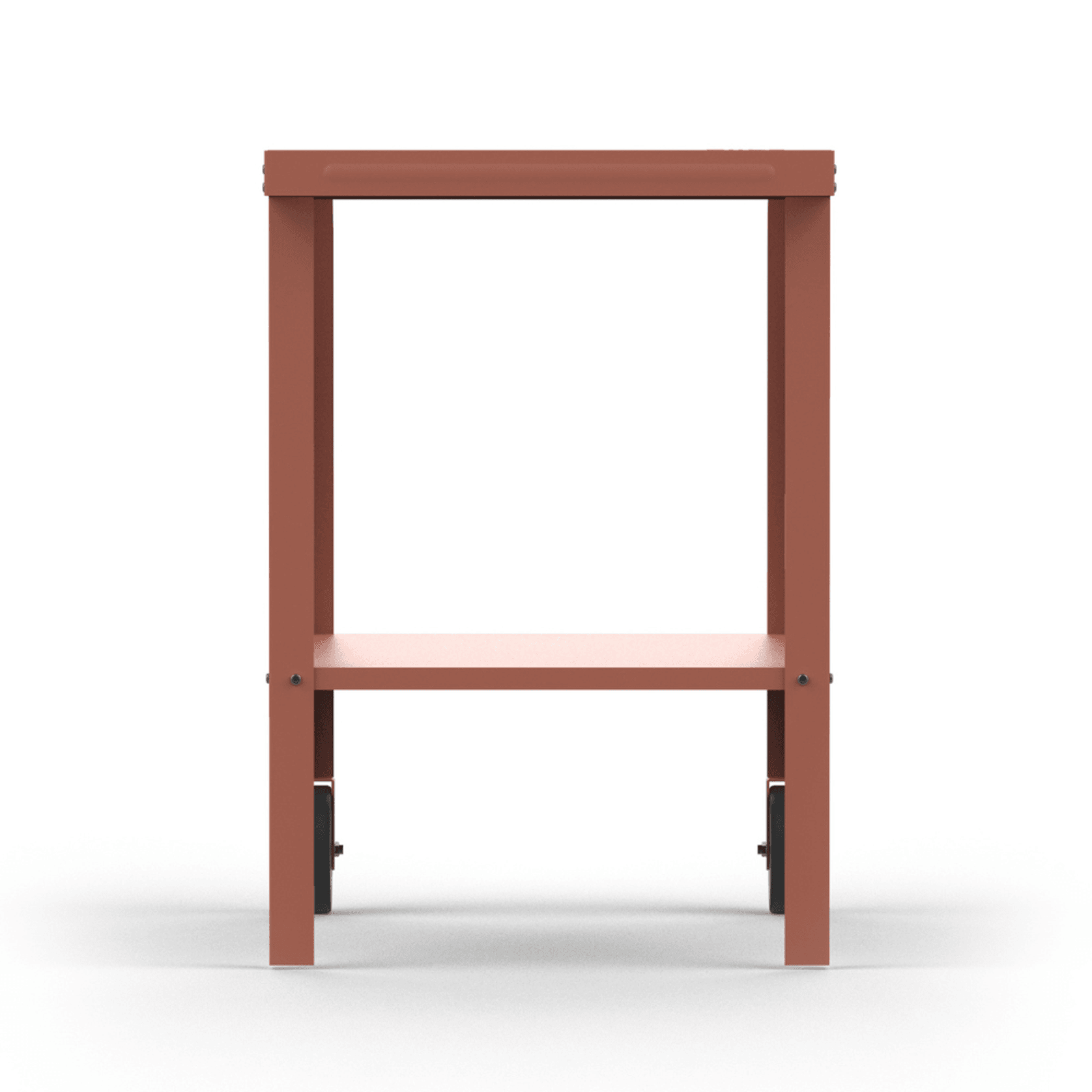 ZiiPa Vallone Garden Trolley with Shelf – Terracotta gallery detail image