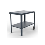 ZiiPa Vallone Garden Trolley with Shelf – Slate/Ardoise gallery detail image