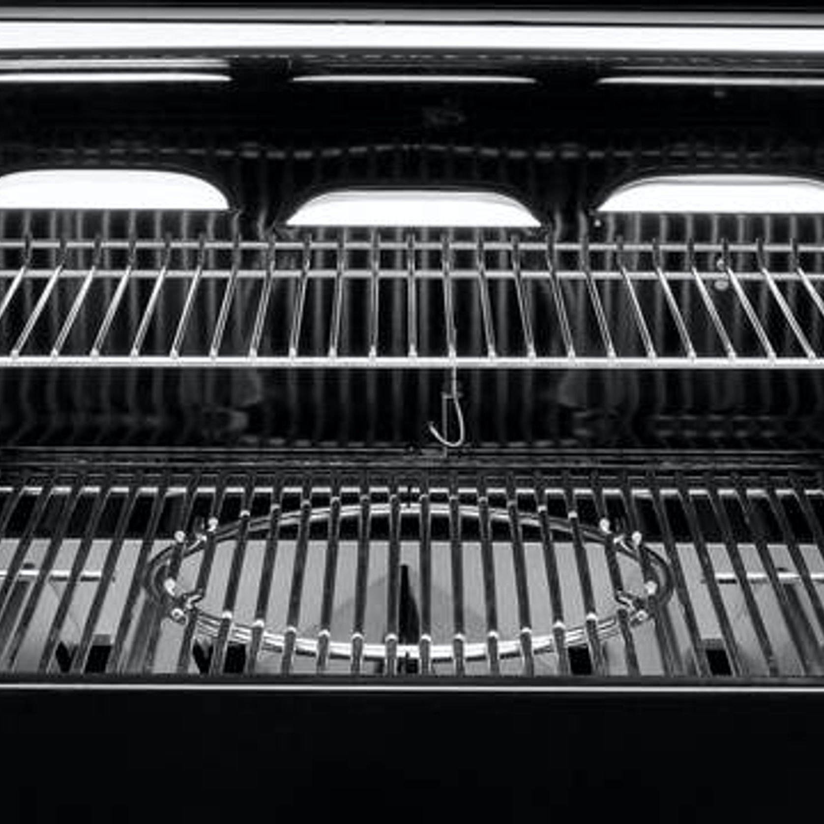 SmokeFire EX4 GBS Pellet Grill Black gallery detail image
