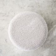 'Cabo' Ottoman/40cmD x 40cmH/Fabric - Lierna Boucle gallery detail image