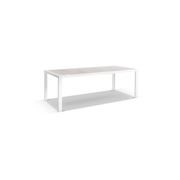 Southport Outdoor Aluminium & Ceramic White Table gallery detail image