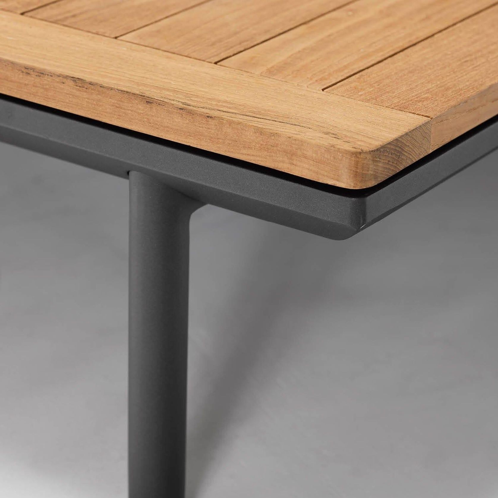 Addis Teak/Alu Coffee Table gallery detail image
