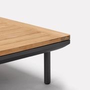 Addis Teak/Alu Coffee Table gallery detail image