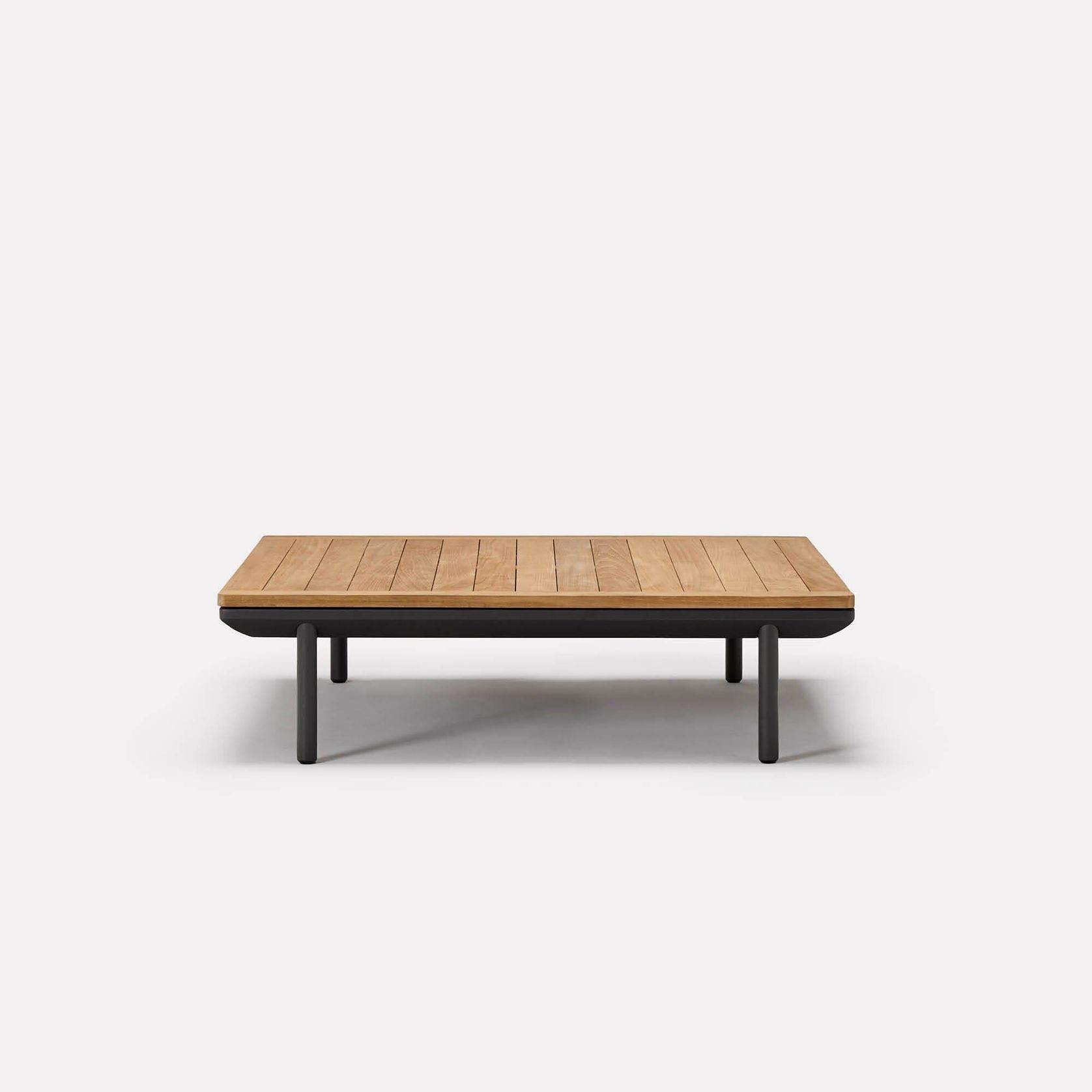 Addis Teak/Alu Coffee Table gallery detail image