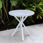 Adele Round Ceramic Table With Bailey Chairs 3pc Outdoor Dining Setting gallery detail image