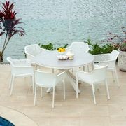 Adele Outdoor Ceramic Table- 140cm Round gallery detail image