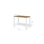 Adele Teak Bar Table with Sevilla Teak Bar Chairs 5pc gallery detail image