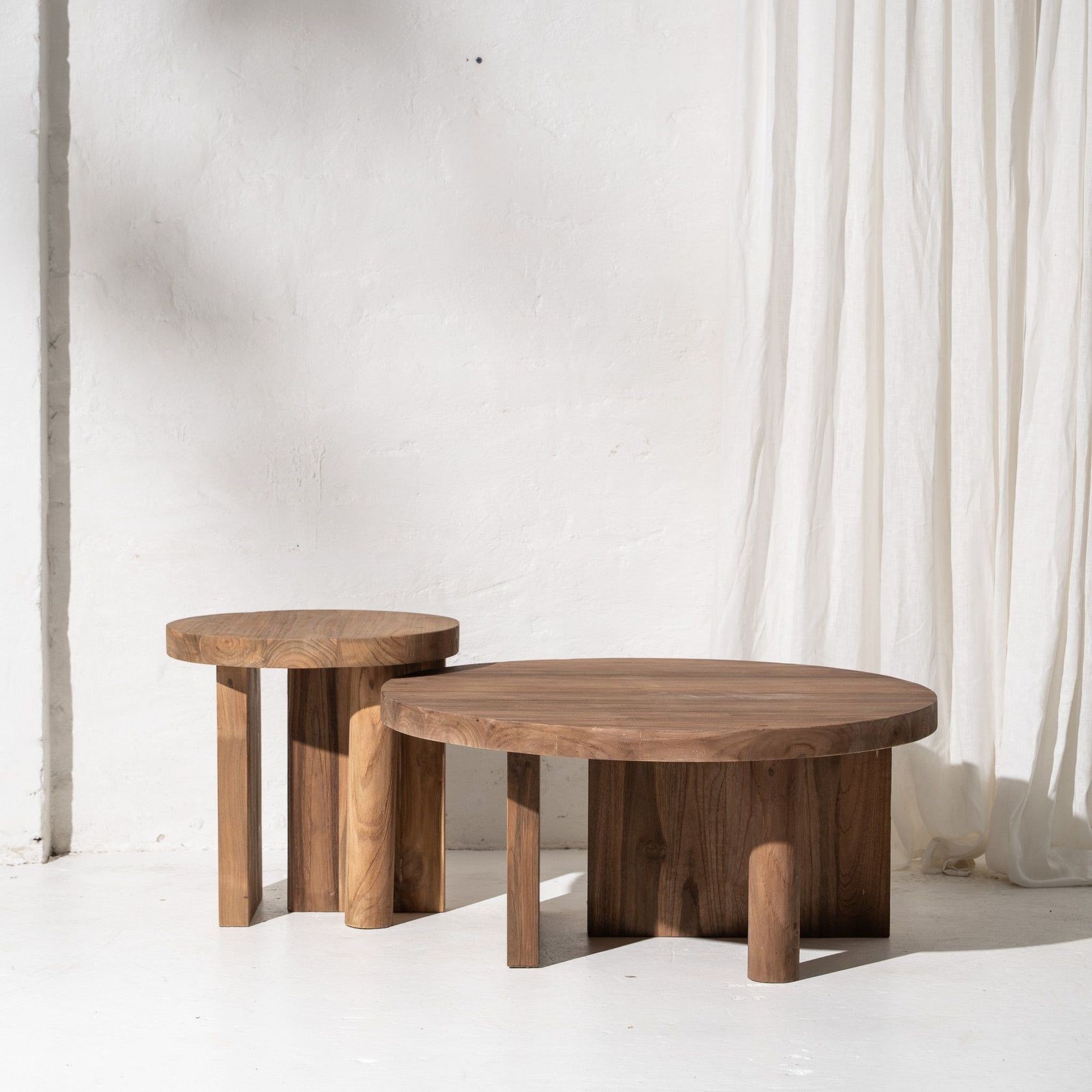Adelphe Teak Side Table gallery detail image