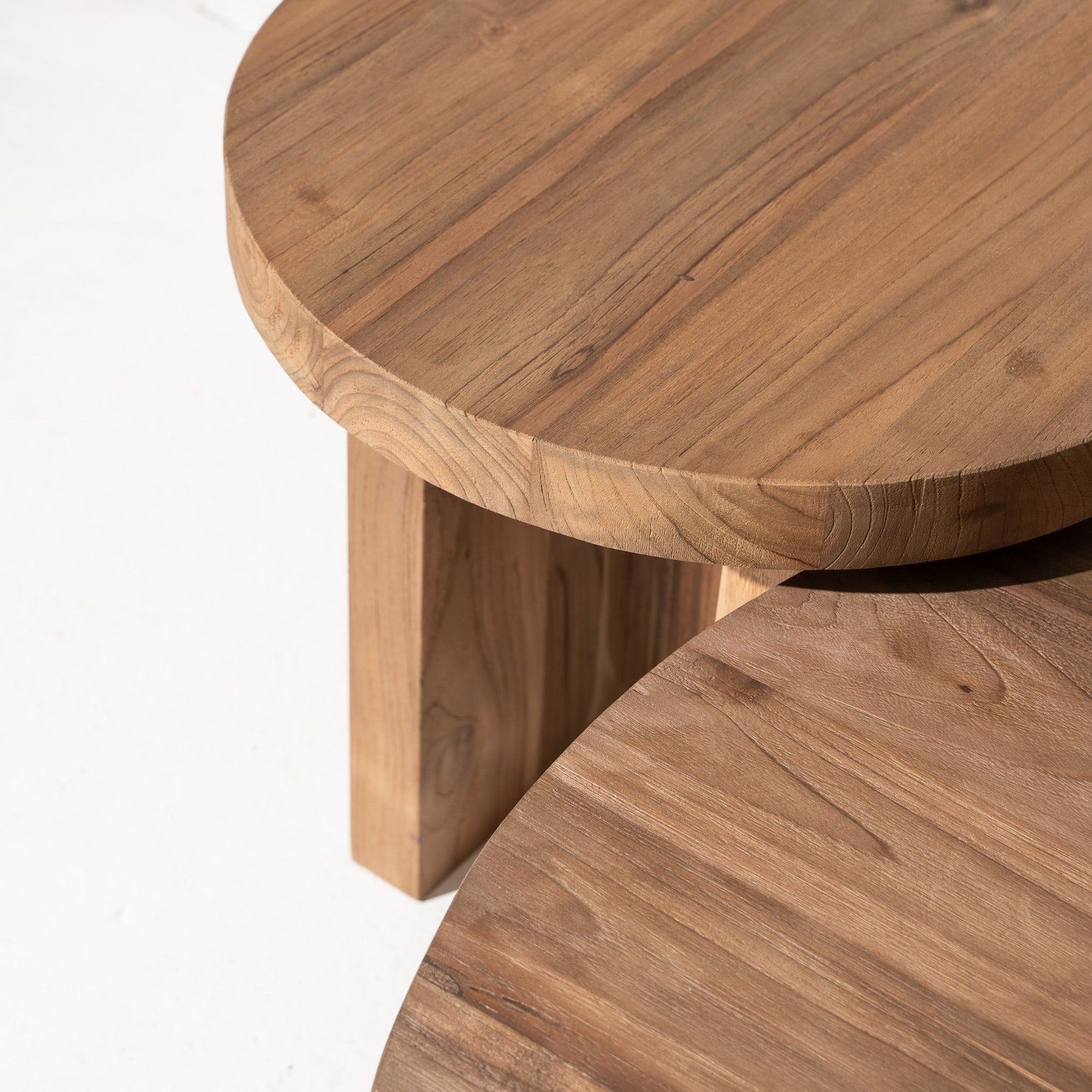 Adelphe Teak Side Table gallery detail image