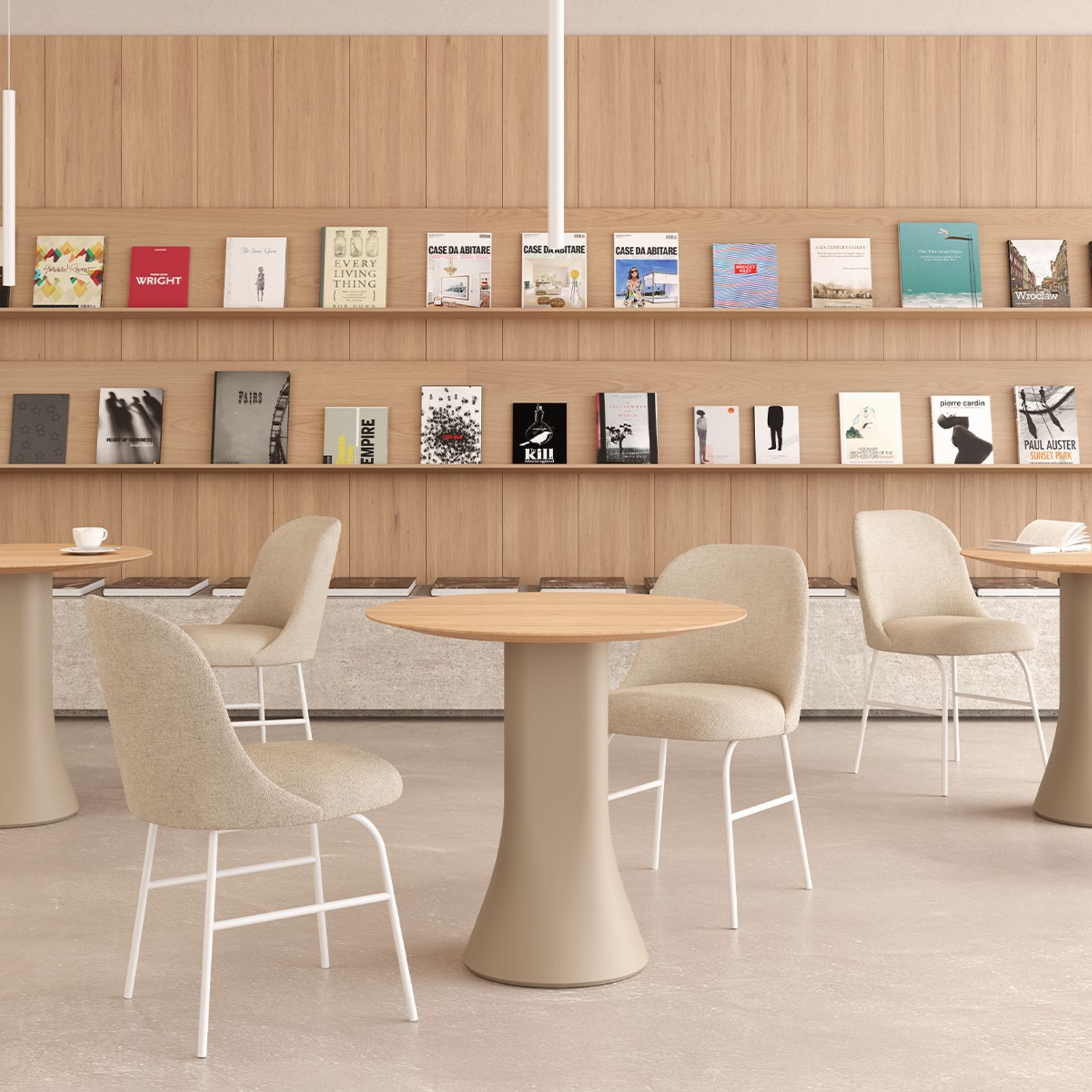 Aleta Chair - Four Metal Legs gallery detail image