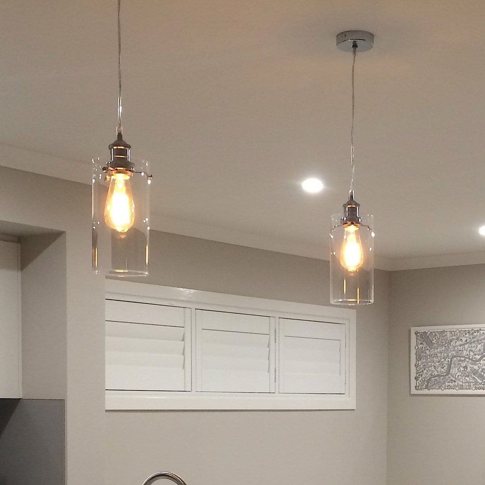 Allira Glass Pendant Light gallery detail image