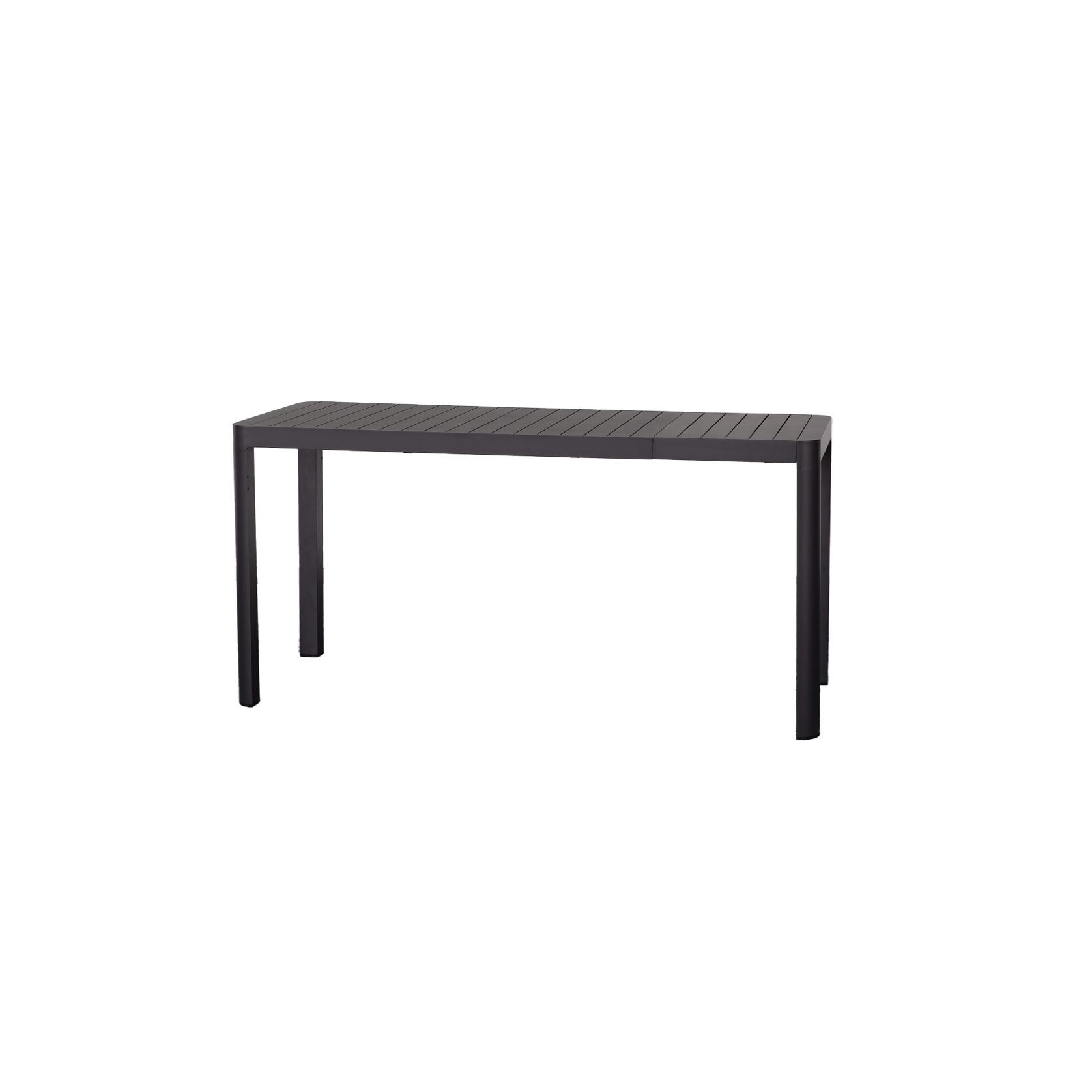 Azura Extension Outdoor Bar Table 150|195cm | Gunmetal gallery detail image