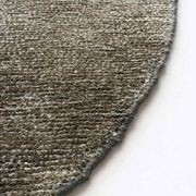 Baya Anchorage Round Floor Rug - Gravel gallery detail image