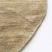 Baya Anchorage Round Floor Rug - Sand Dune gallery detail image