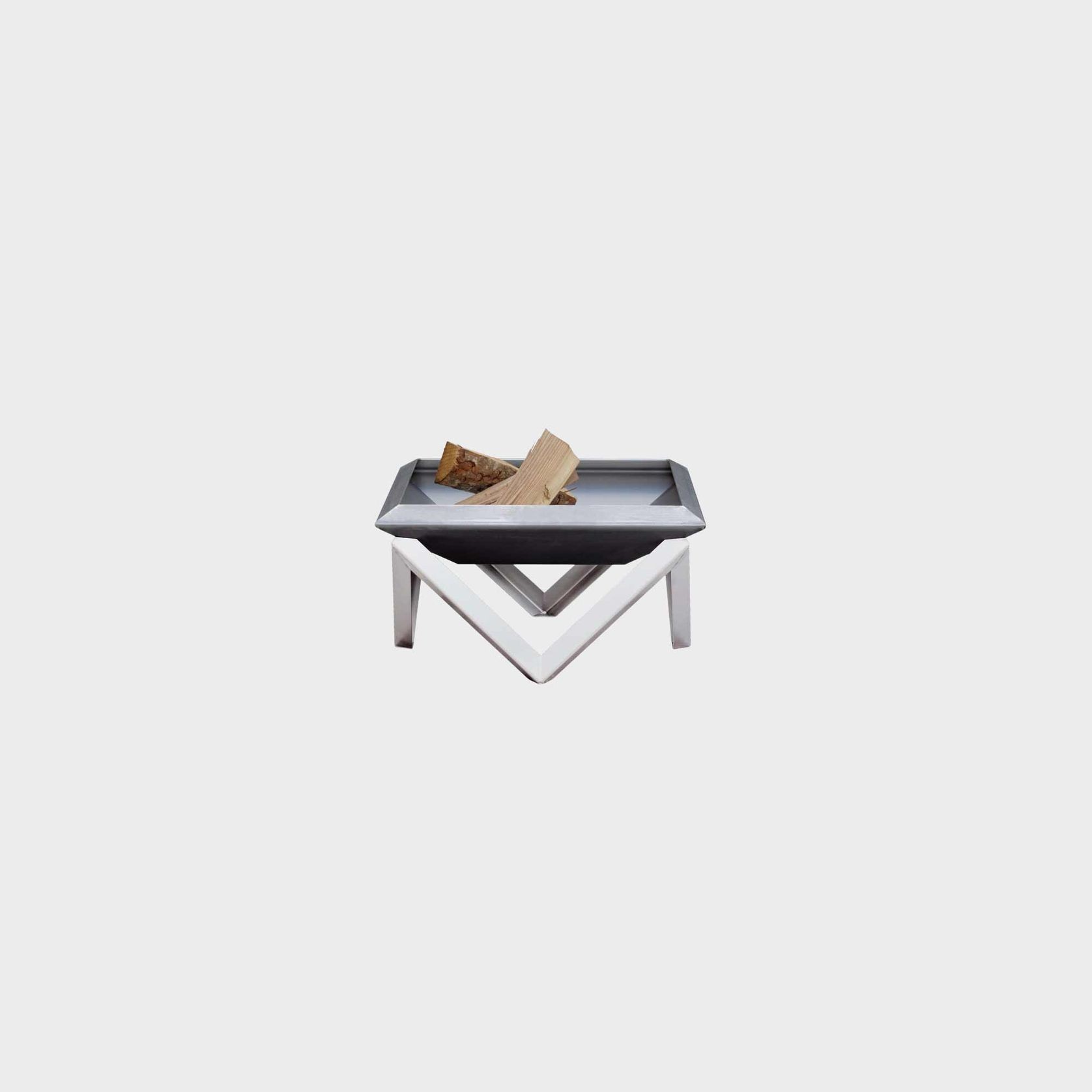 ALFRED RIESS Kubas Steel Fire Pit - Medium gallery detail image