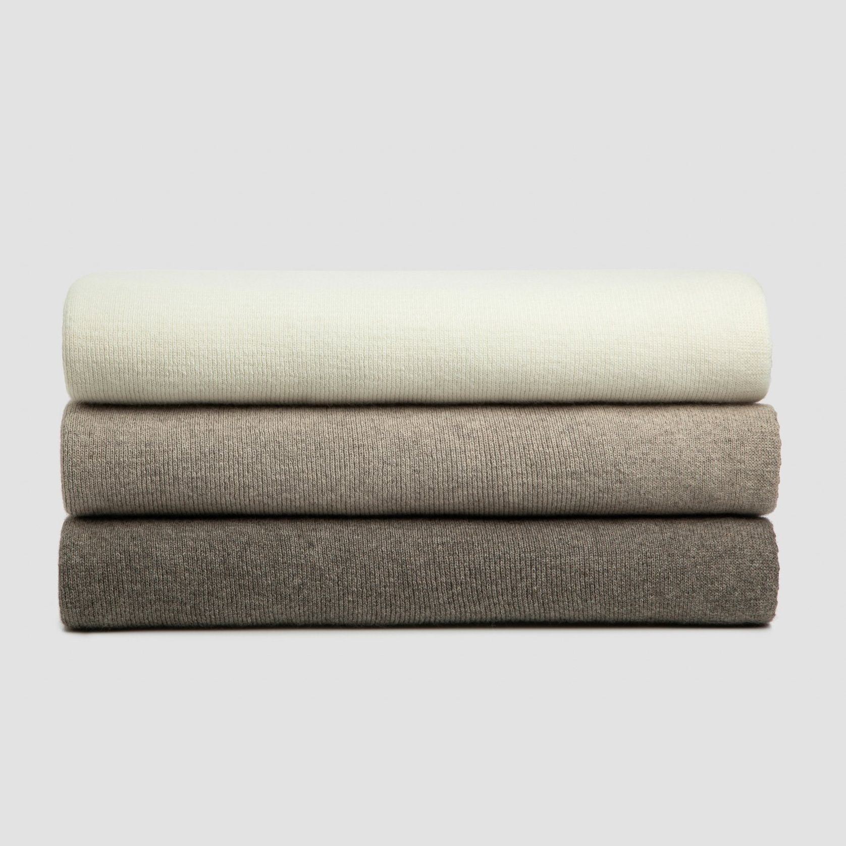 Fine Rib Angora & Merino Wool Blankets gallery detail image