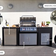 Bull 150L Outdoor Under Counter Solid Door Fridge gallery detail image