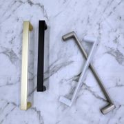 Kitchen handles Anna Bay Matt black /Brushed brass/Brushed nickel/white gallery detail image