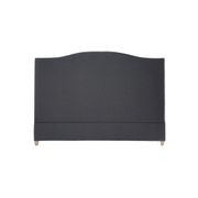 Annabel Linen Headboard In Grey - Queen gallery detail image