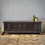 Italian 17th Century Walnut Cassone Chest gallery detail image