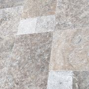 12mm Antique Silver Travertine French Pattern Tiles gallery detail image