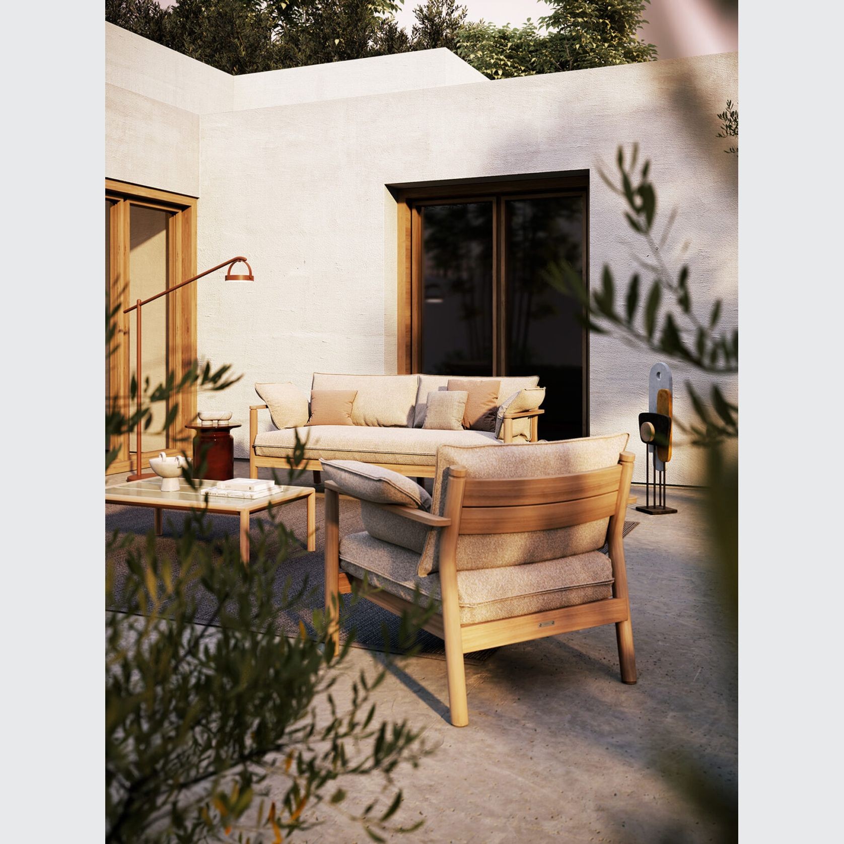 Apache Outdoor Sofa by Atmosphera gallery detail image