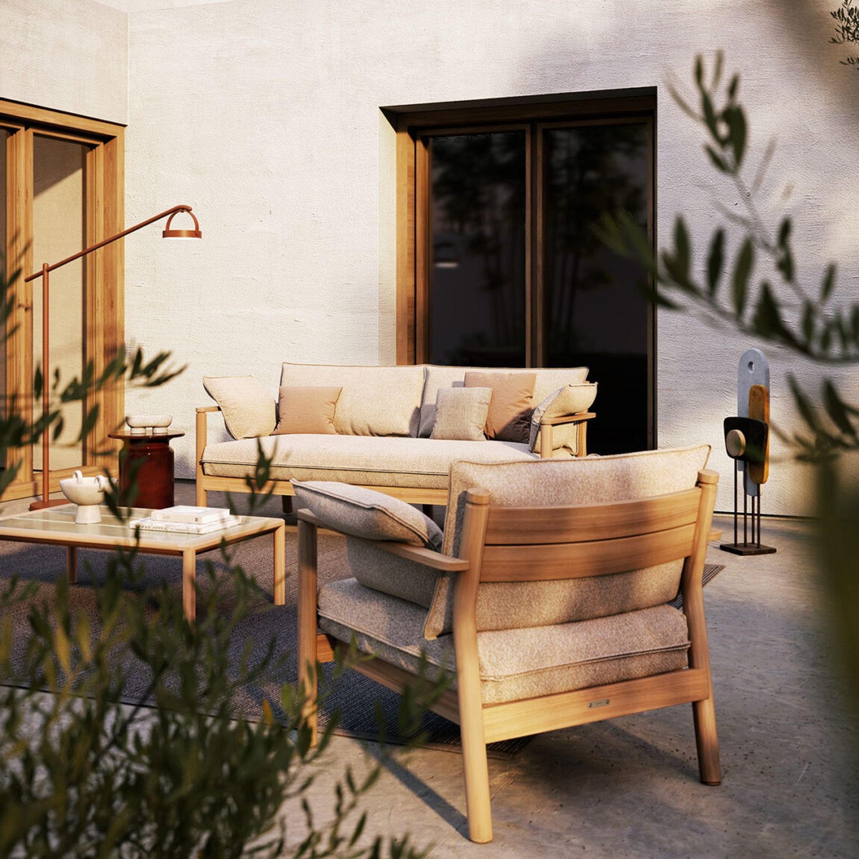 Apache Outdoor Sofa by Atmosphera gallery detail image