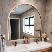 Code Solace Arch Framed Led Mirror 1200 X 1100Mm - 5 Colours gallery detail image